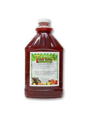 Tropical Sensations - Strawberry Granita Mix, 1 Bottle 64 oz 
