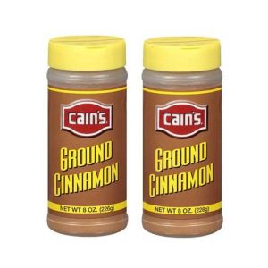 Cain&#039;s Ground Cinnamon (2 bottle/8 oz Each)