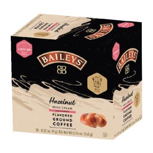 Bailey&#039;s, Hazelnut Irish Cream Flavored Coffee, 18 Single Serve Cups