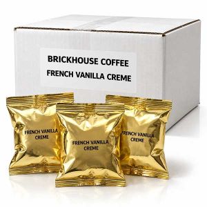 Brickhouse French Vanilla Creme Ground Coffee (24-2.25 oz bags)