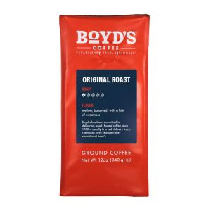 Boyd&#039;s Orginal Roast Coffee - Ground Medium Roast - 12-Oz Bag