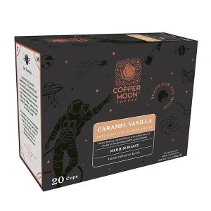 Copper Moon Caramel Vanilla Coffee Pods, 20 Ct – Sweet Caramel & Smooth Vanilla