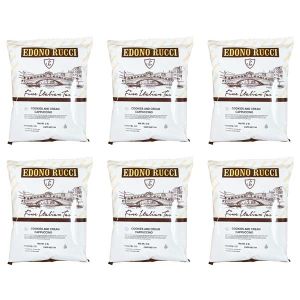 Edono Rucci Cookies and Cream Powdered Cappuccino Mix, 6/2 Lb Bags