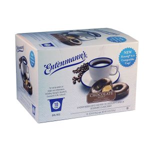 Entenmann&#039;s Single Serve Coffee Chocolate Donut (10 Cups)