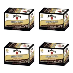 Jim Beam Bourbon Vanilla Single Serve Coffee, 40 count, Keurig 2.0 Compatible 