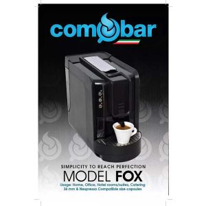 Comobar Fox Machine Bundle, with Espresso and Espresso Cups