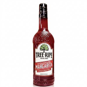 Tree Ripe Strawberry Margarita Mix – Fresh Strawberry Cocktail Mixer 33.8 FL OZ
