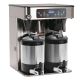Bunn 53200.0100 ICB Twin Infusion Series Stainless Steel Automatic Coffee Brewer - 120/240V, 6000W
