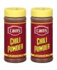 Cain's Chili Powder, 2 bottle 9.75 oz each