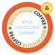 Brickhouse Milk Chocolate Caramel Flavored Coffee, 120 Count, Single Serve Pods