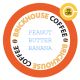 Brickhouse Peanut Butter Banana Flavored Coffee, 120 Count, Single Serve Pods