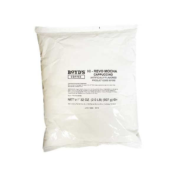 Boyds Hi-Rev Mocha Cappuccino 6 Bags (2 Lbs Ea) | Koffee Express