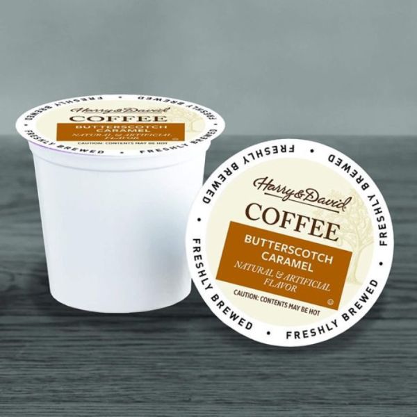 Harry & David Butterscotch Caramel Single Serve Coffee Cups - 18 Count Harry & David Butterscotch Caramel Single Serve Coffee Cups - 18 Count