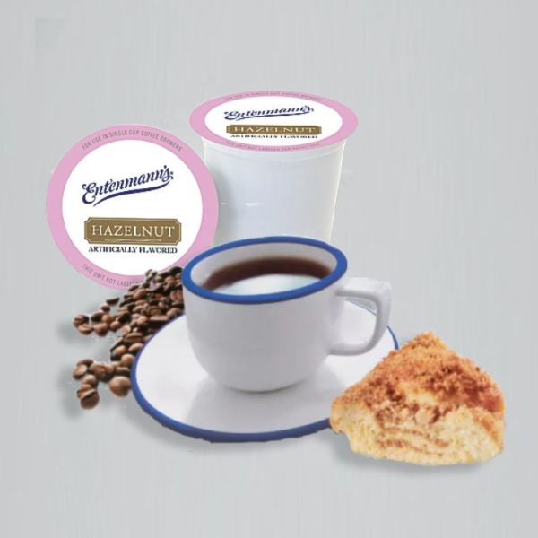 Entenmann's Hazelnut Single Serve Cups (10 Cups) | Koffee Express