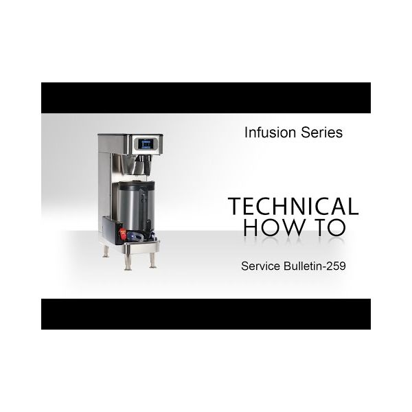 Bunn 54300.0101 ICB TF ThermoFresh 1.5 Gallon Platinum Edition 120 240V Stainless