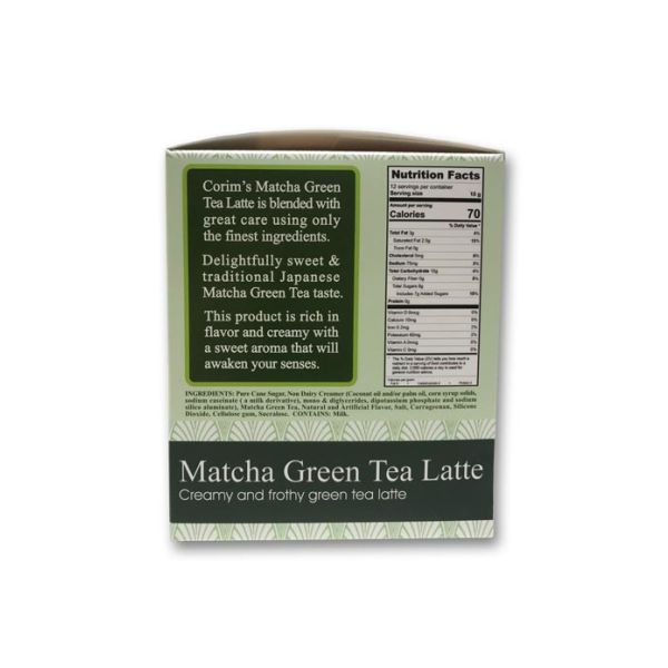 Matcha Green Tea Latte Single Serve K Cups 48 Cups Sweet Tea Latte