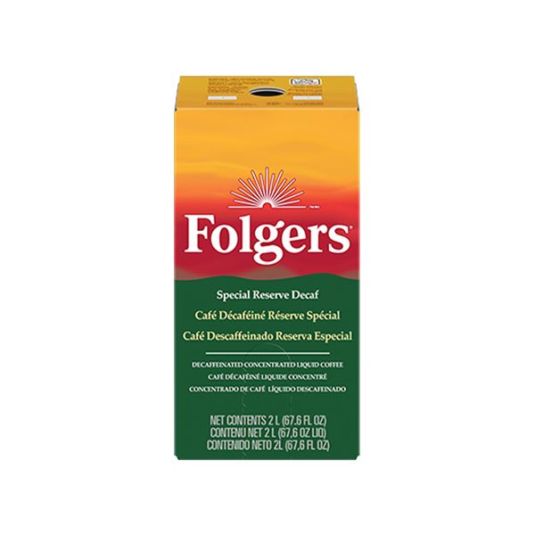 Folgers Special Reserve Liquid Decaf Coffee Concentrate – 1 Case