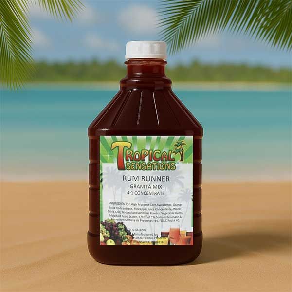 エンリッチド　シャントリ Frozen drink Tropical Sensations Rum Runner Grantia Mix 6 bottles